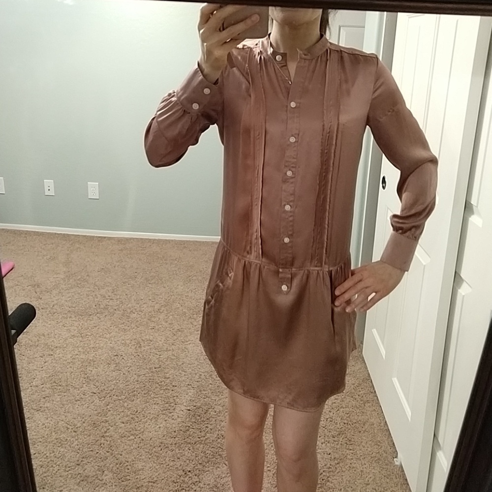 Banana republic silk dress